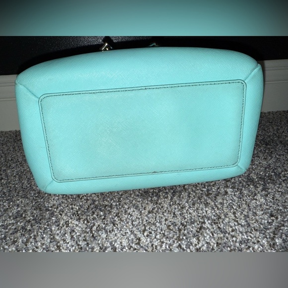 Kate spade teal drawstring crossbody bucket bag - Picture 8 of 11